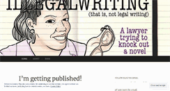 Desktop Screenshot of illegalwriting.com